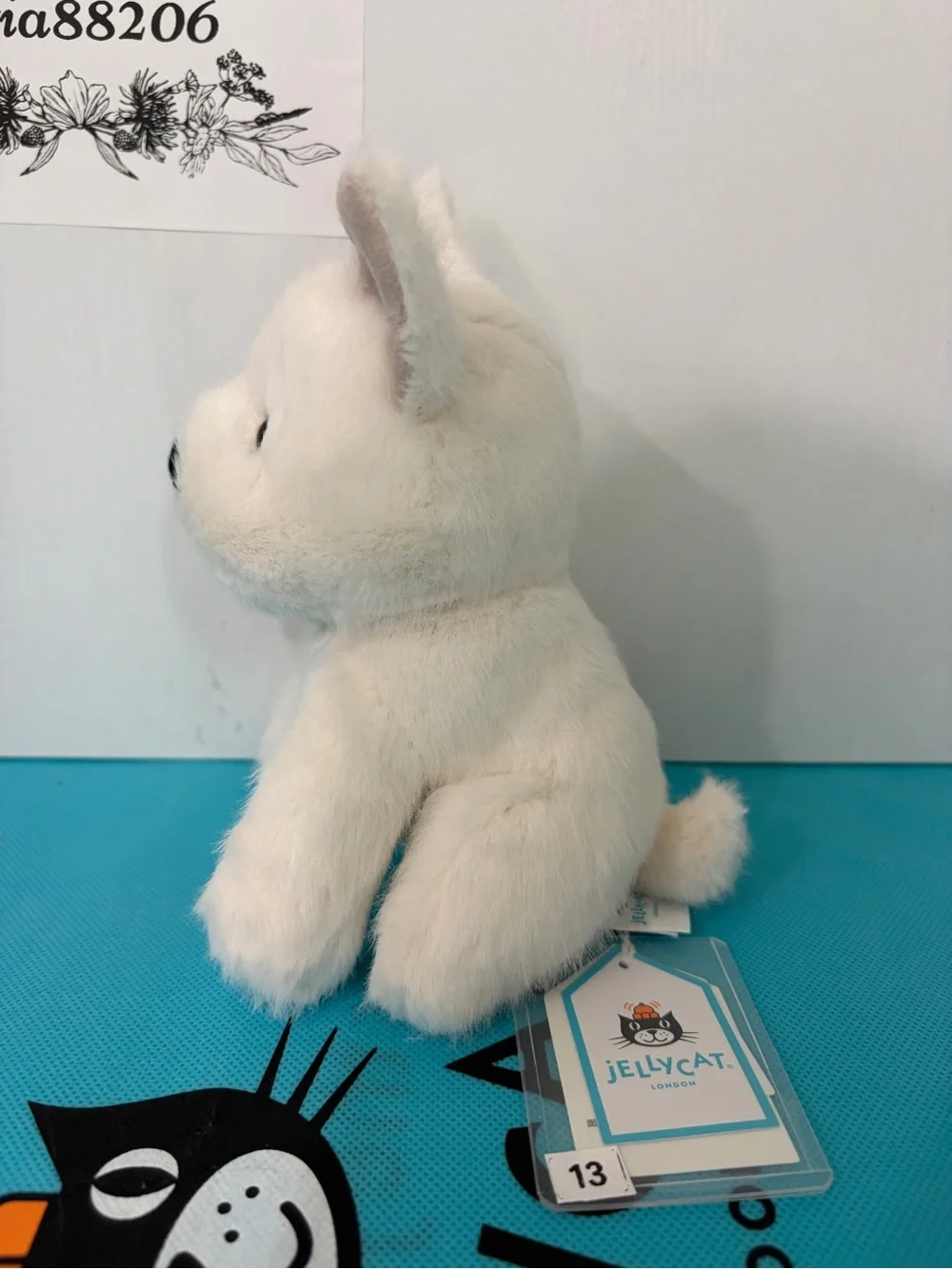 #013 AUTHENTIC NWT Jellycat Munro Scottie Dog Junior- China Exclusive